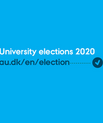 University elections 2020 au.dk/en/election